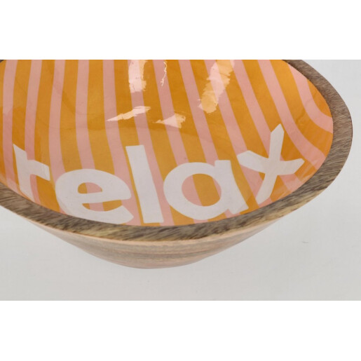 Set 2 boluri lemn mango email Relax Ø25x7h; ø30x9h