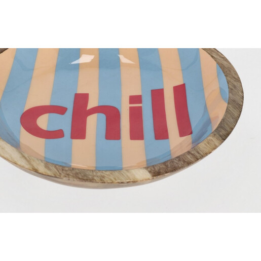 Bol lemn mango email Chill Ø24x9,5h