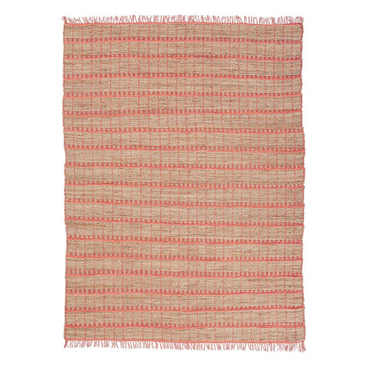 Covor textil maro roz Ruanda 200x300