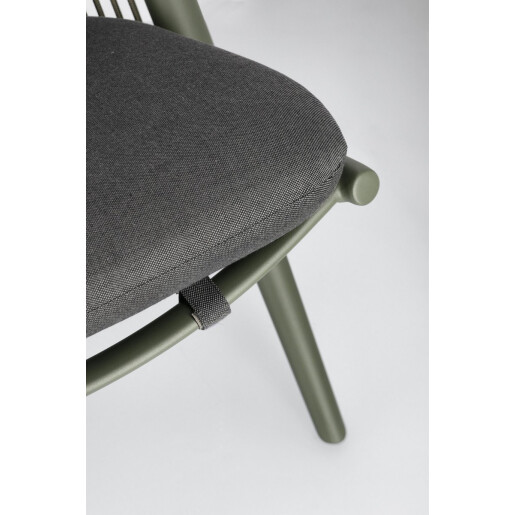 Set 2 fotolii verde gri antracit Aloha 66x84x98 cm