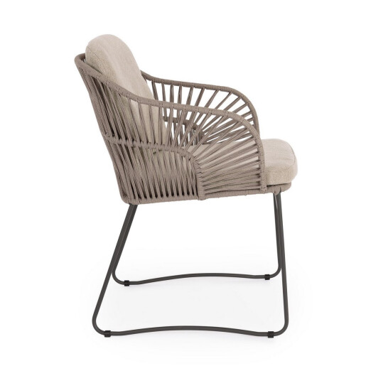 Set 2 scaune multicolor Carles 59x66x83.5 cm