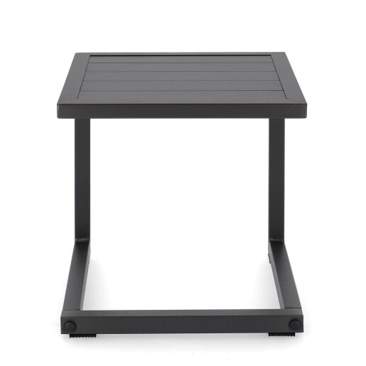 Masuta aluminiu gri antracit Hilde 40x40x40 cm