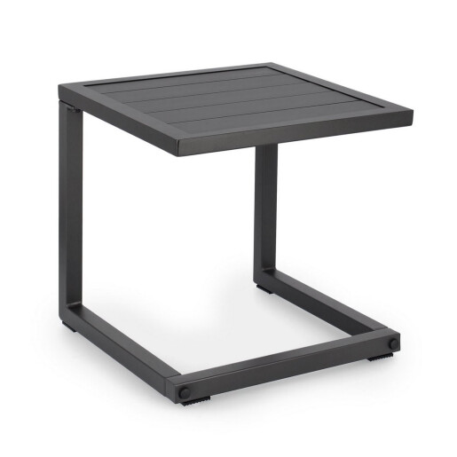 Masuta aluminiu gri antracit Hilde 40x40x40 cm