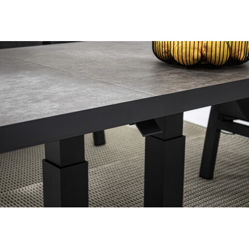 Masa inaltime reglabila gri antracit Truman 140x85x49/72h