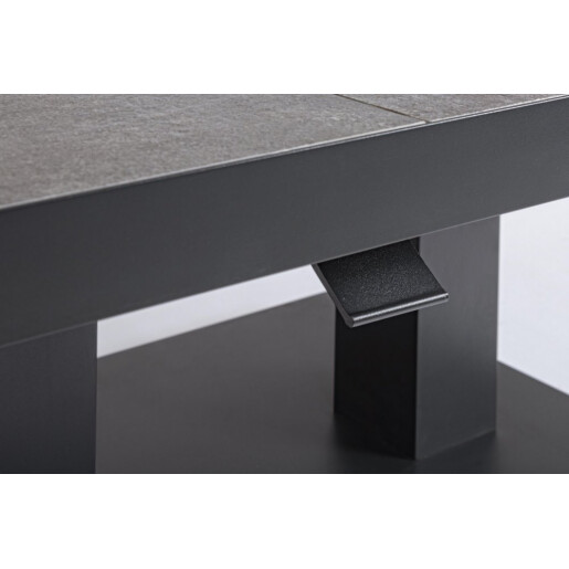 Masa inaltime reglabila gri antracit Truman 140x85x49/72h