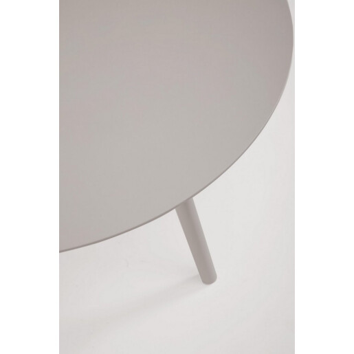 Set 2 masute aluminiu gri antracit Aminta 60x34 cm; 80x38.5 cm