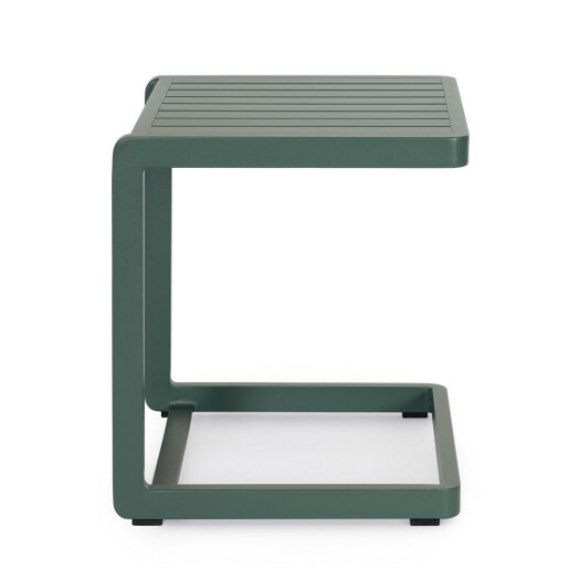 Set 2 masute aluminiu verde Konnor 40x40x45 cm