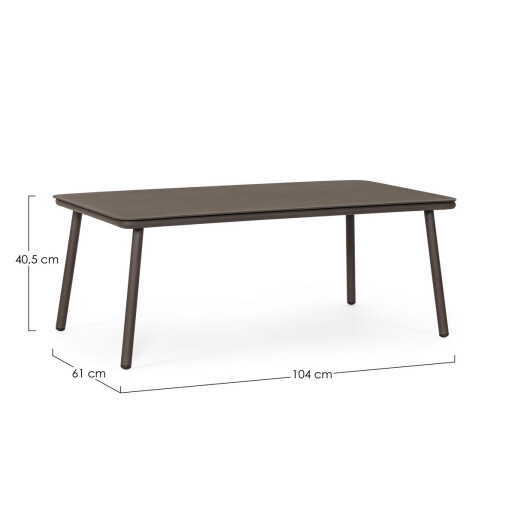 Masuta maro Spike 104x61x40.5 cm