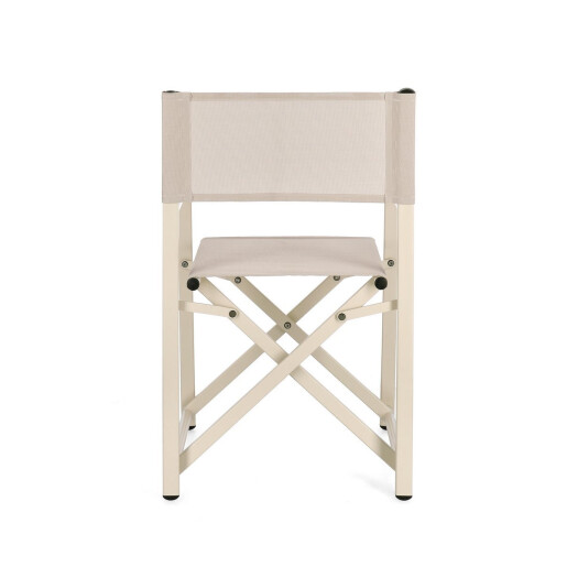 Set 2 scaune gradina taupe Taylor 56x48x86 cm