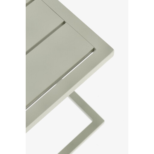Set 2 masute gradina aluminiu verde breeze Taylor 40x40x41 cm