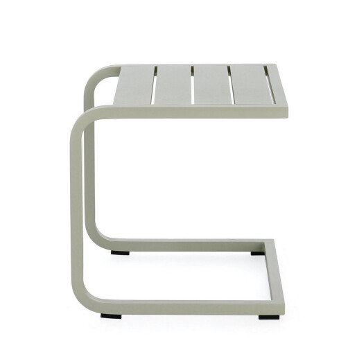 Set 2 masute gradina aluminiu verde breeze Taylor 40x40x41 cm
