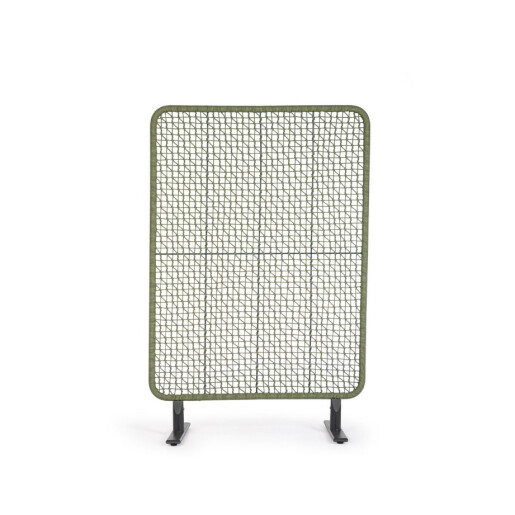 Paravan decorativ otel gri charcoal verde Babilo 120x50x180h