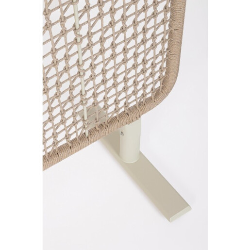 Paravan decorativ otel bej franghie pelican Babilo 120x50x150h