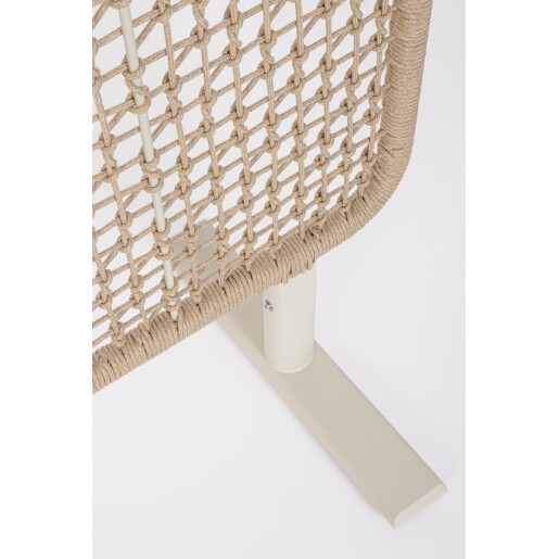 Paravan decorativ otel bej franghie pelican Babilo 120x50x180h