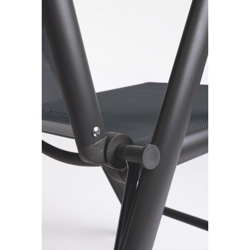 Set 2 scaune recliner gradina, terasa Michigan 55x68x107h