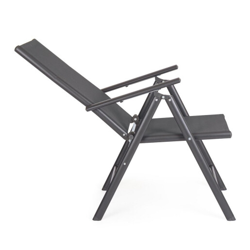 Set 2 scaune recliner gradina, terasa Michigan 55x68x107h