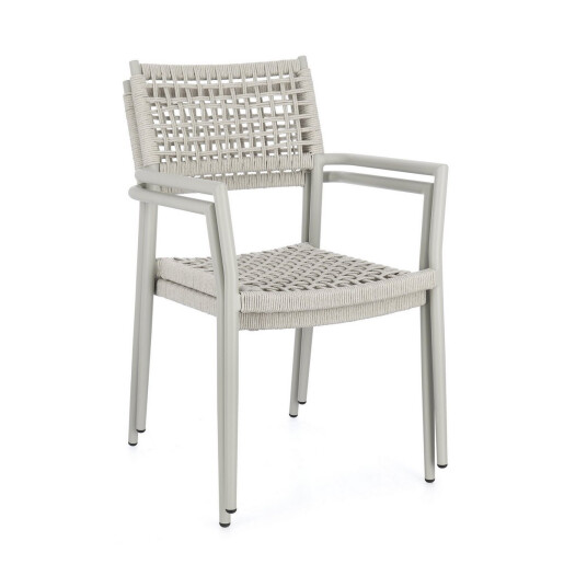 Set 4 scaune gri Caleta 56x60x86 cm