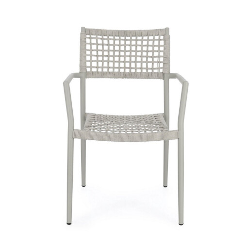 Set 4 scaune gri Caleta 56x60x86 cm