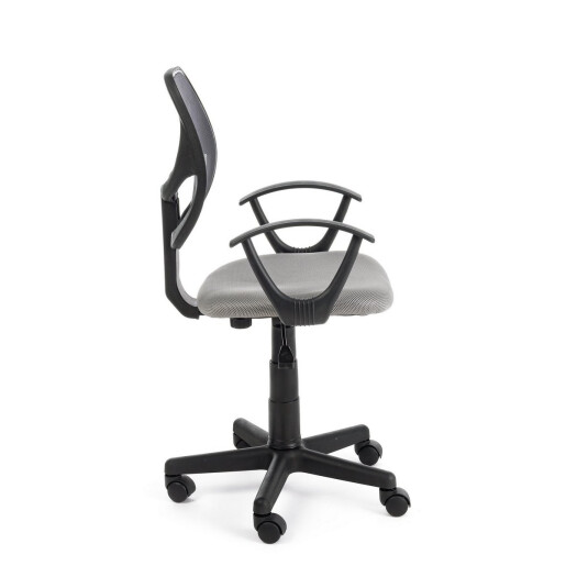 Scaun birou negru gri Ella 45x52x99 cm