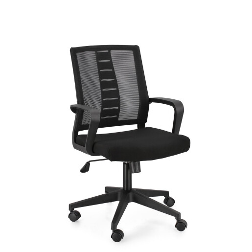 Scaun birou negru Roman 62x55.5x93.5/103 cm