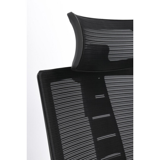 Scaun birou negru Roman 62x55.5x114.5/124.5 cm