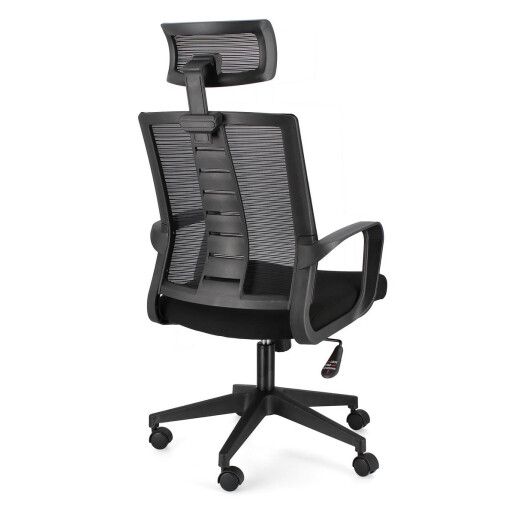 Scaun birou negru Roman 62x55.5x114.5/124.5 cm