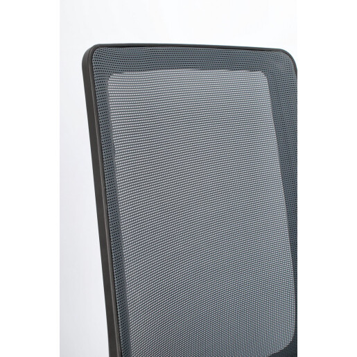 Scaun birou negru gri Wesley 62x61.5x101/111 cm