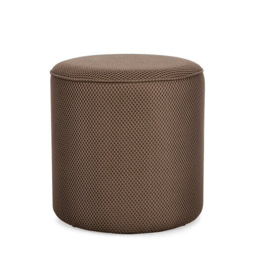 Taburet mdf textil maro Oleysa 42x43 cm