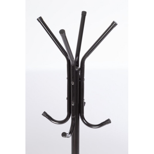 Cuier pardoseala otel negru Jorid 42x42x172h