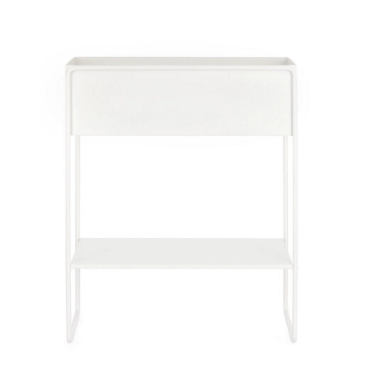 Suport flori otel alb Madelyn 50x22x63.5 cm