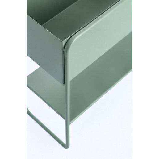 Suport flori otel verde Madelyn 45x18x44 cm