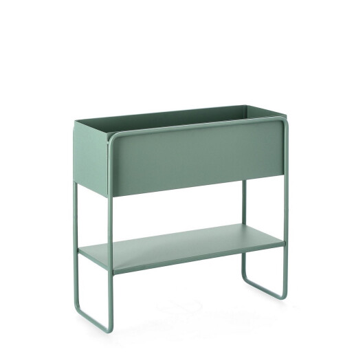 Suport flori otel verde Madelyn 45x18x44 cm