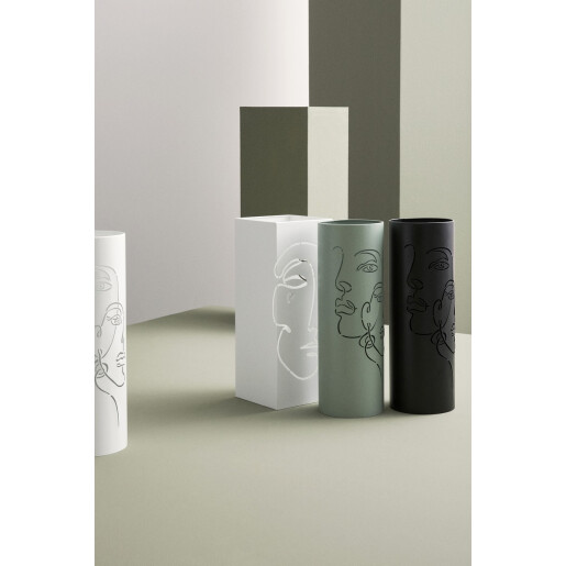 Suport umbrele otel alb Evans 20x20x52h