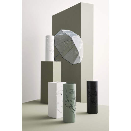 Suport umbrele otel alb Evans ø18x52h