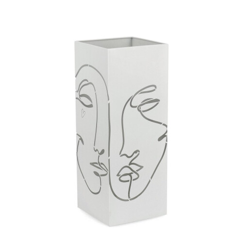 Suport umbrele otel alb Evans 20x20x52h