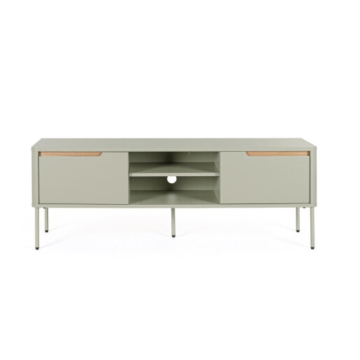 Comoda TV gri maro Nathan 140x40x51h