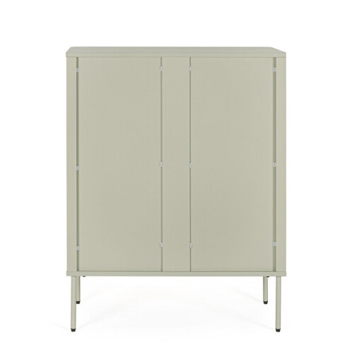 Comoda gri maro Nathan 80x40x105h