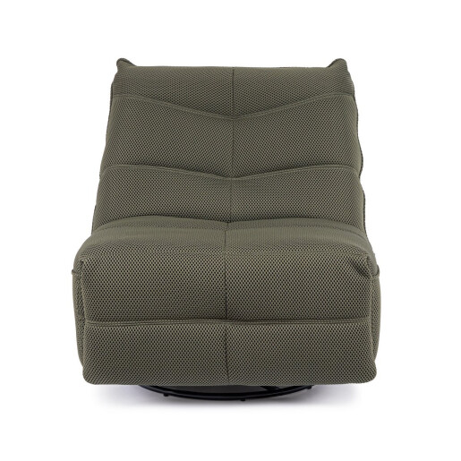 Fotoliu recliner otel negru textil verde inchis Gitta 88.5x107x93.5 cm