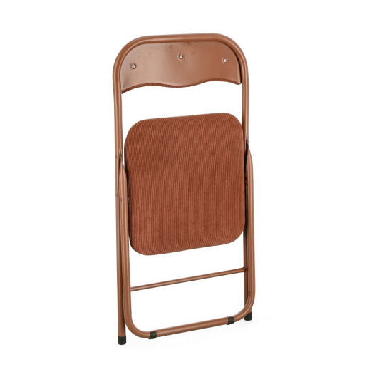 Set 6 scaune otel catifea portocalie Joy 45x44x79h
