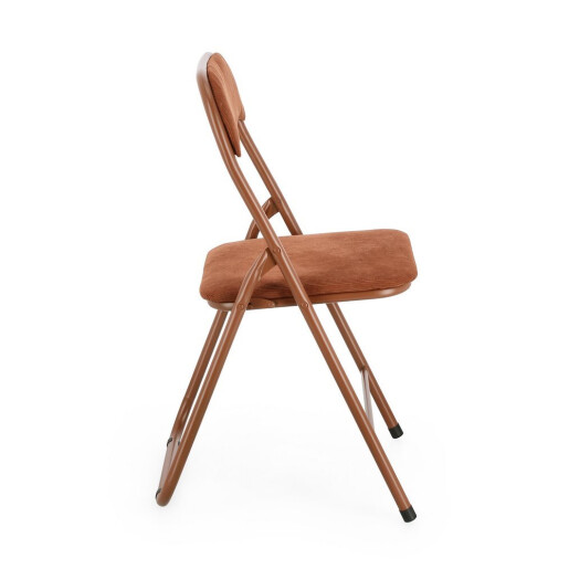 Set 6 scaune otel catifea portocalie Joy 45x44x79h