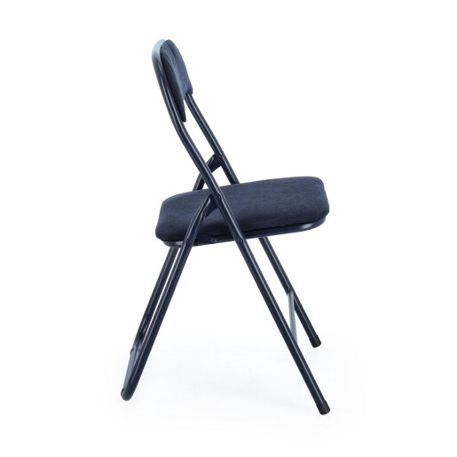 Set 6 scaune otel catifea albastra Joy 45x44x79h