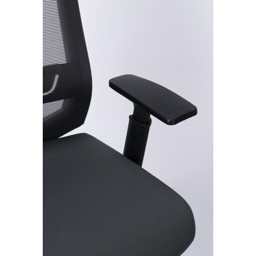Scaun birou negru gri Marcus 62.5x64x104/113.5 cm