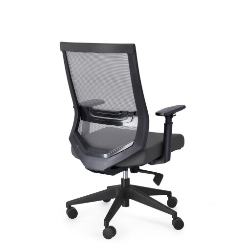 Scaun birou negru gri Marcus 62.5x64x104/113.5 cm