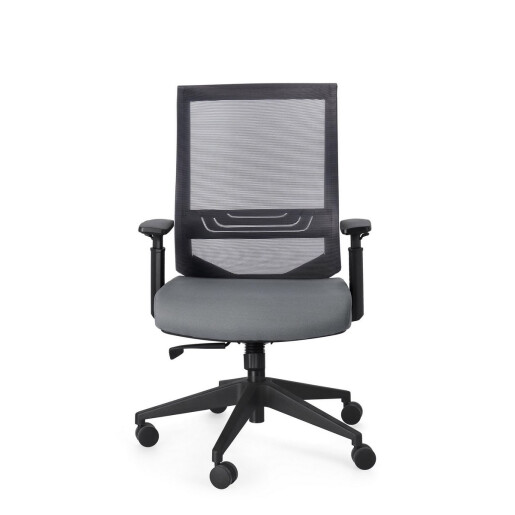 Scaun birou negru gri Marcus 62.5x64x104/113.5 cm
