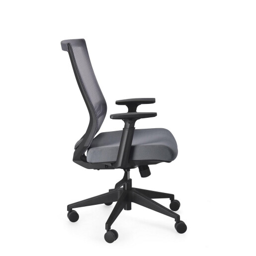 Scaun birou negru gri Marcus 62.5x64x104/113.5 cm