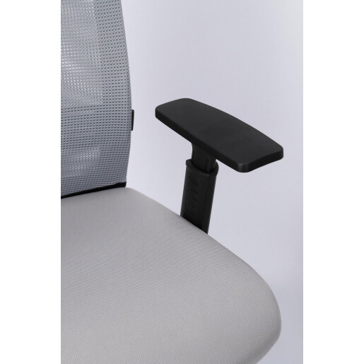 Scaun birou negru gri Killian 63x64x122/131.5 cm