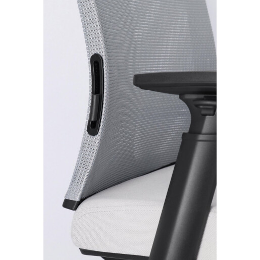 Scaun birou negru gri Killian 63x64x122/131.5 cm