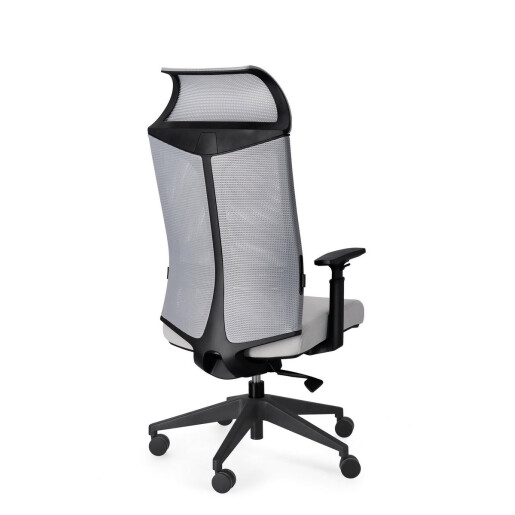 Scaun birou negru gri Killian 63x64x122/131.5 cm