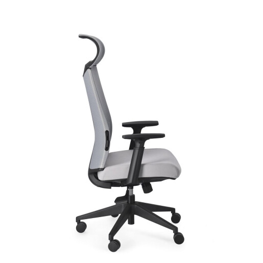 Scaun birou negru gri Killian 63x64x122/131.5 cm