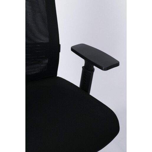 Scaun birou negru Killian 63x64x122/131.5 cm
